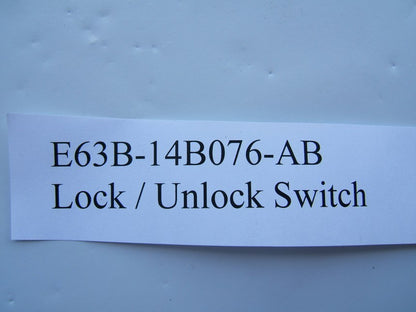 NEW - OUT OF BOX - OEM Ford E63B-14B076-AB Power Door Lock Switch 86-88 Tempo