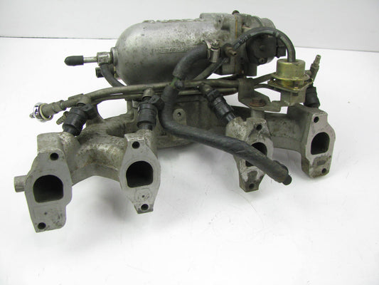 USED Complete OEM 84 Ford 1.6L TURBO Intake Manifold W/ TPS, IAC, Fuel Regulator