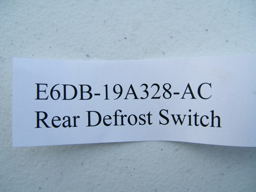 NEW - OUT OF BOX - OEM Ford E6DB-19A328-AC Defrost Switch