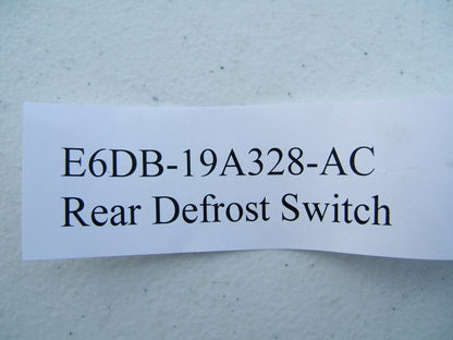 NEW - OUT OF BOX - OEM Ford E6DB-19A328-AC Defrost Switch