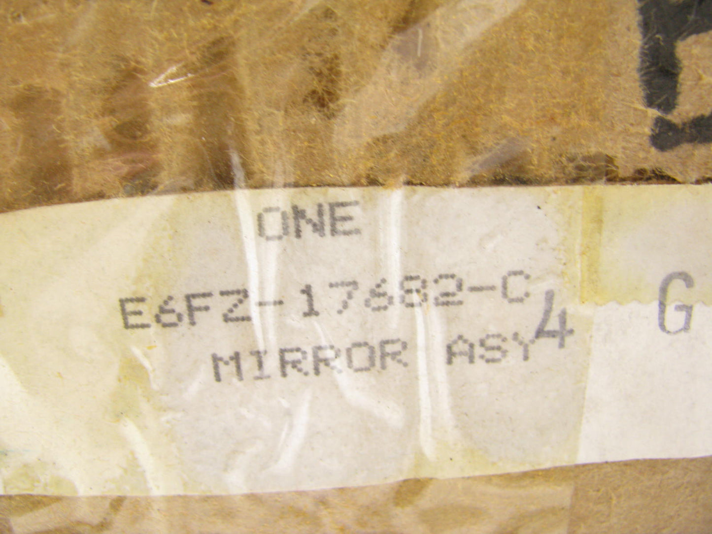 OUT OF BOX OEM E6FZ-17682-C RIGHT Power Mirror 85-90 Escort 85-87 Lynx 86-88 EXP