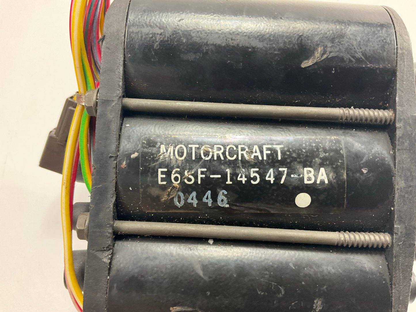 COSMETIC DAMAGE - NEW Left Drivers Side OEM Ford E6SF-14547-BA Seat Adjust Motor