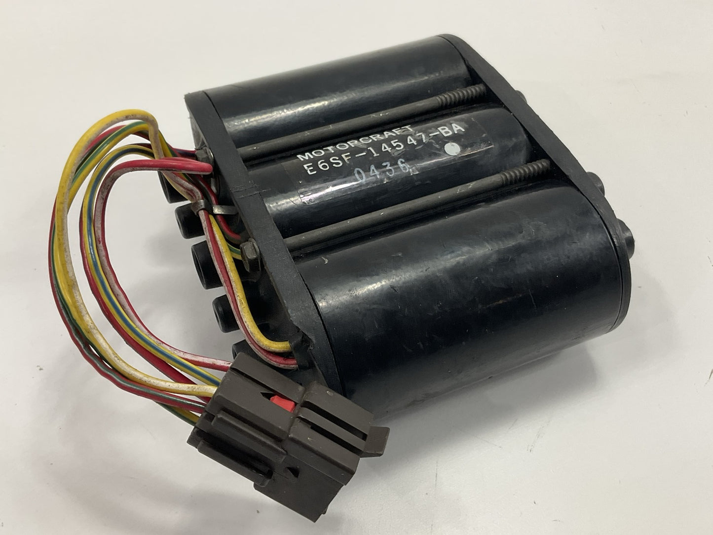 COSMETIC DAMAGE - NEW Left Drivers Side OEM Ford E6SF-14547-BA Seat Adjust Motor
