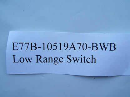 NEW UNBOX OEM 86-88 Bronco Ranger XLT 4x4 Dash Switch Control Button Touch Drive