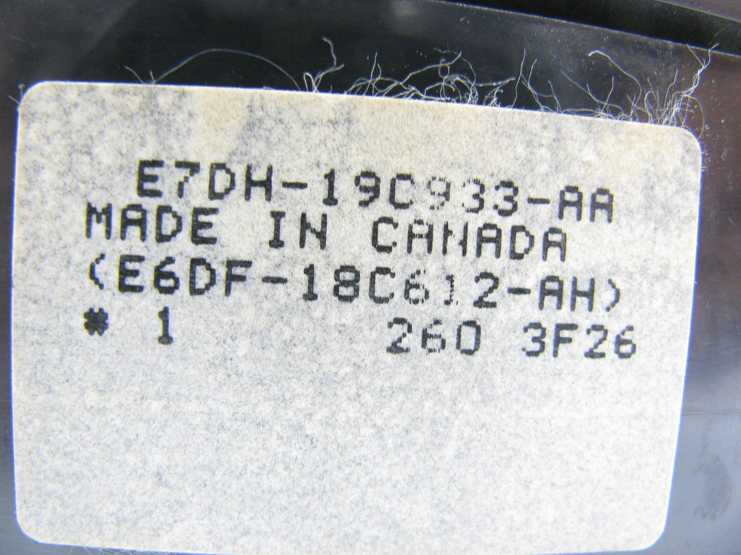 NEW UNBOXED 1986-1989 Taurus Sable EATC A/C Control Head Switch Climate Control