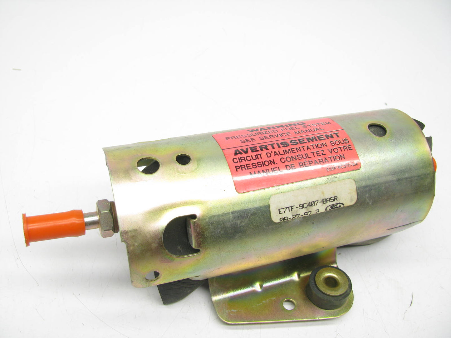 NEW - OUT OF BOX - OEM FORD E7TF-9C407-BASR External In-Line Electirc Fuel Pump