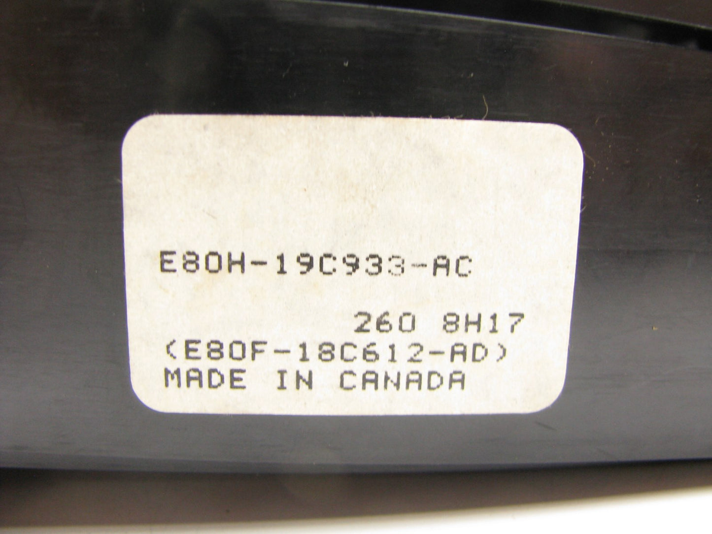 NEW OUT OF BOX E80H-19C933-AC EATC A/C Heater Temp Climate Control Switch Panel