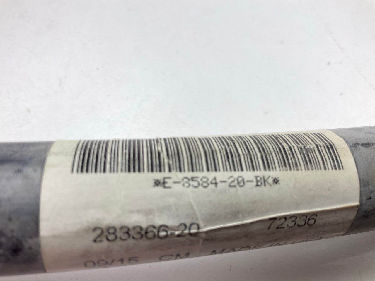 NEW UNBOXED E858420BK Air Brake Hose 1/2'' X 3/8'' X 20'', Both Ends Swivel