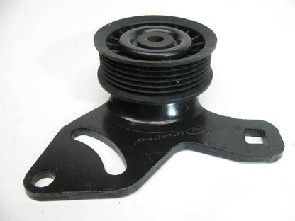 NEW - OUT OF BOX - Accessory Drive Belt Idler Pulley OEM Ford # E87A-8675-AB