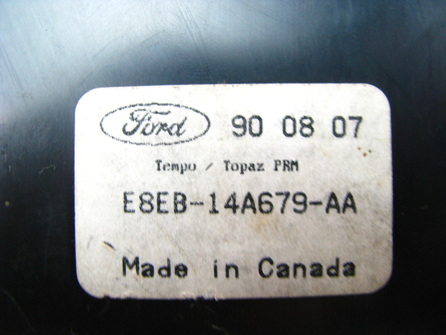 NEW - OUT OF BOX - OEM Ford E8EB-14A679-AA Seat Belt Control Module