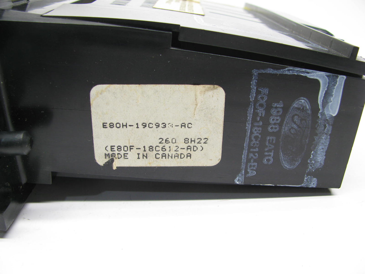 DAMAGED - OUT OF BOX FORD E8OH-19C933-AC EATC Temp Climate Control Panel