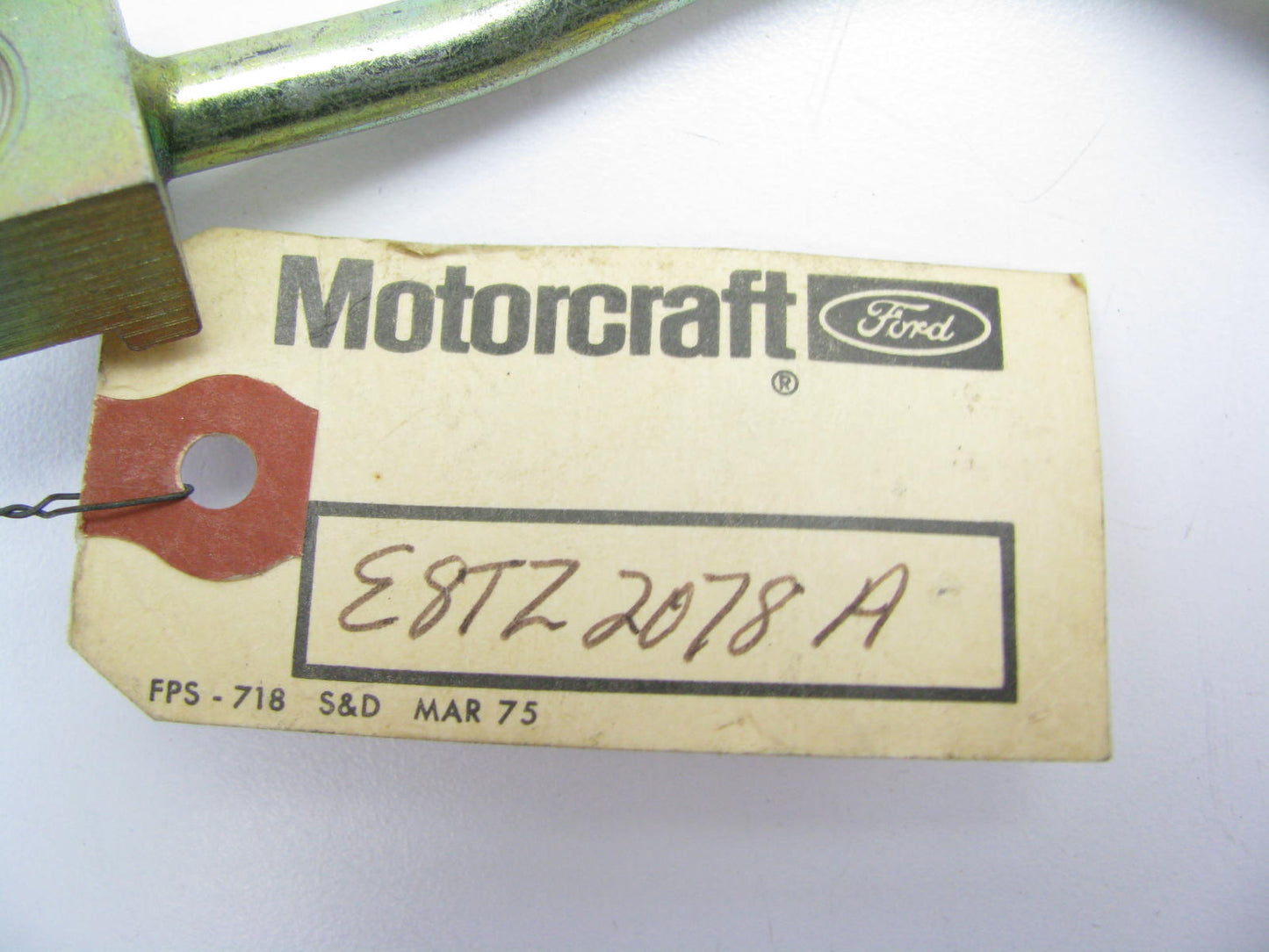 NEW - Out Of Box E8TZ-2078-A Front Left Brake Hydraulic Hose 1987-1989 Aerostar