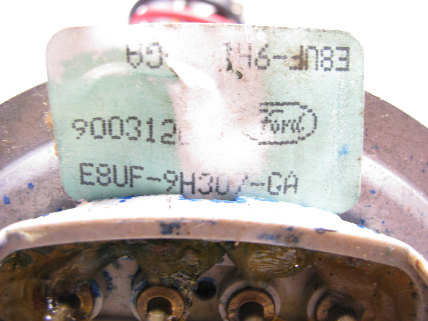 DAMAGED - SOLD AS SHOWN - OEM Ford E8UF-9H307-GA Fuel Level Sender & Fuel Pump