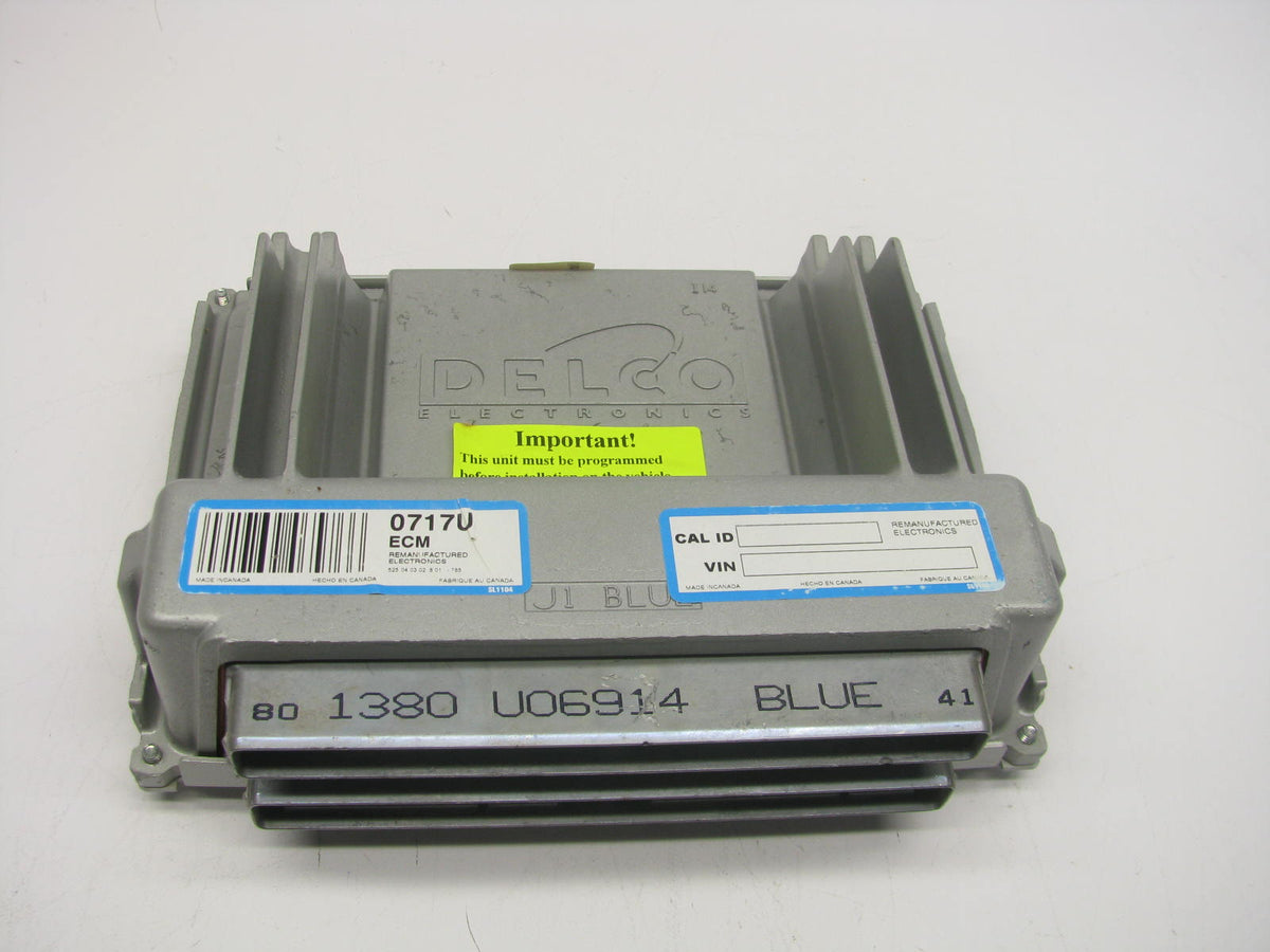 REMAN - EM0717U Engine Computer Control Module 2000-2001 GM 3.1L 3.4L 3.8L-V6