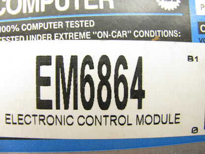 REMAN. OUT OF BOX EM6864 Engine Control Module ECM - 1226864