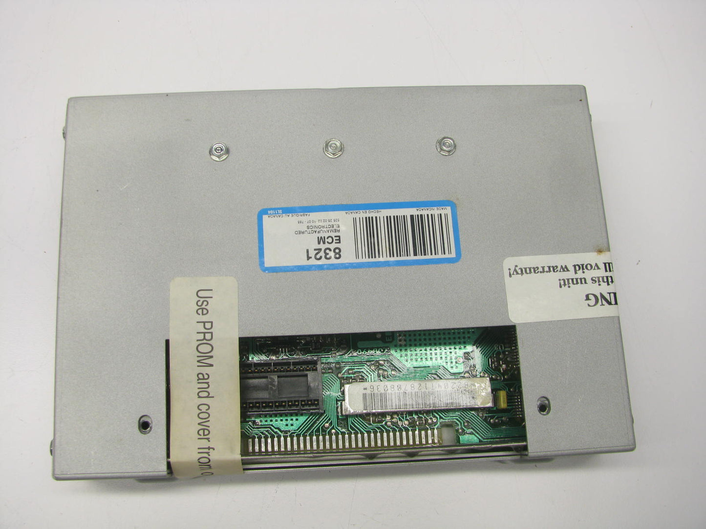 REMAN - Out Of Box EM8321 Engine Control Module For 1988-1989 GM 2.0L-L4