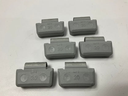 25 Pcs - ENPS-20 Wheel Balancing Weights 0.71 Oz