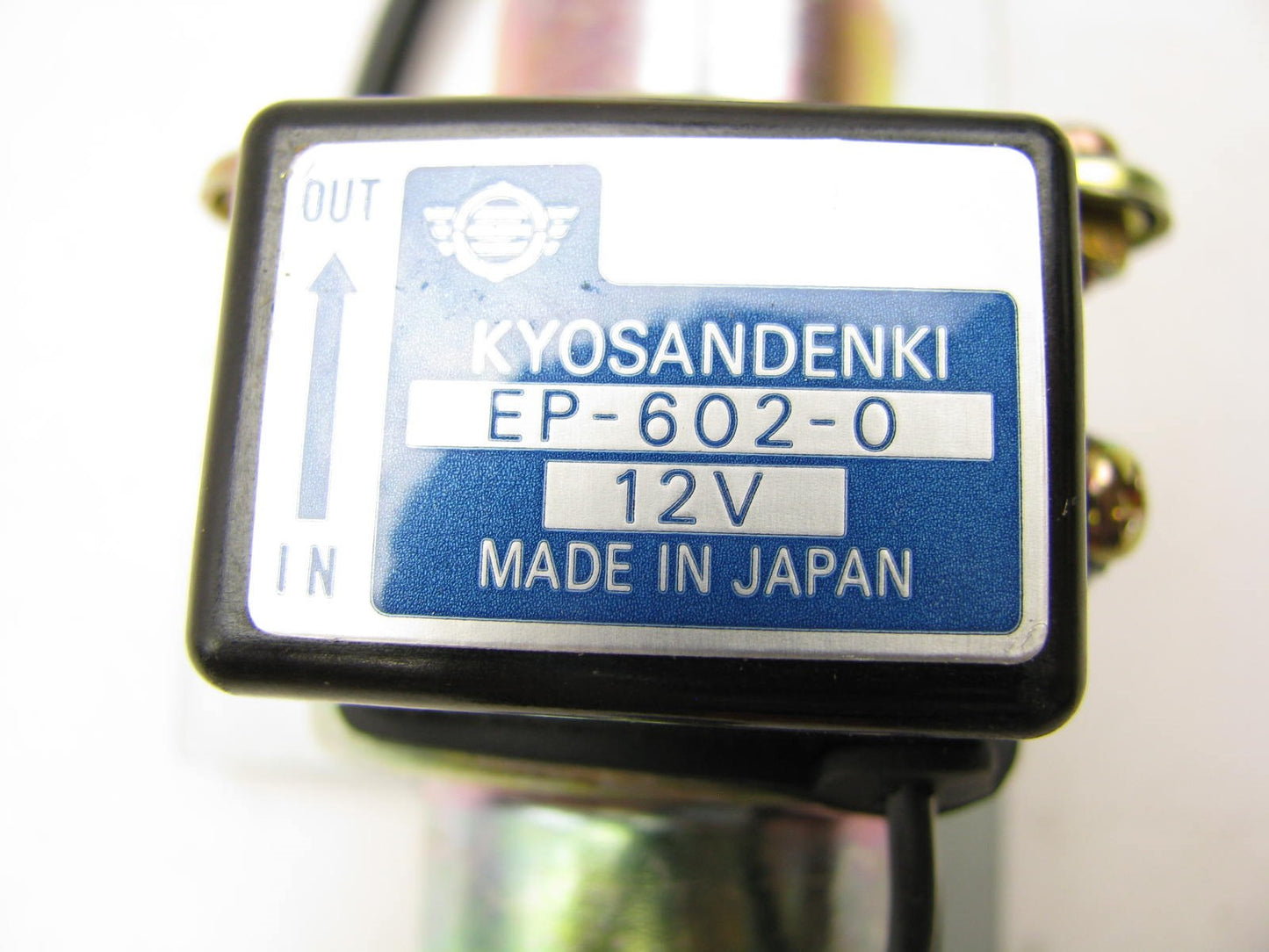 Kyosan EP-602-0 Electric Fuel Pump For 1985-1987 Subaru EA71 1.6L 1.8L W/O Turbo