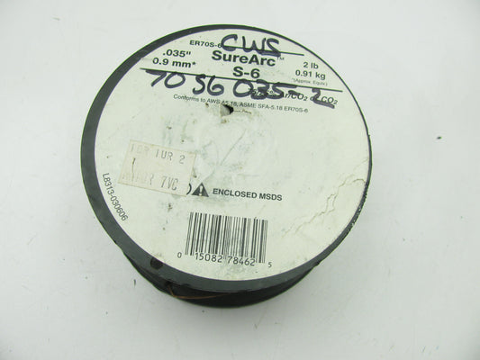 Surearc ER70S-6 Carbon Steel MIG Welding Wire .035'' 2LB Spool