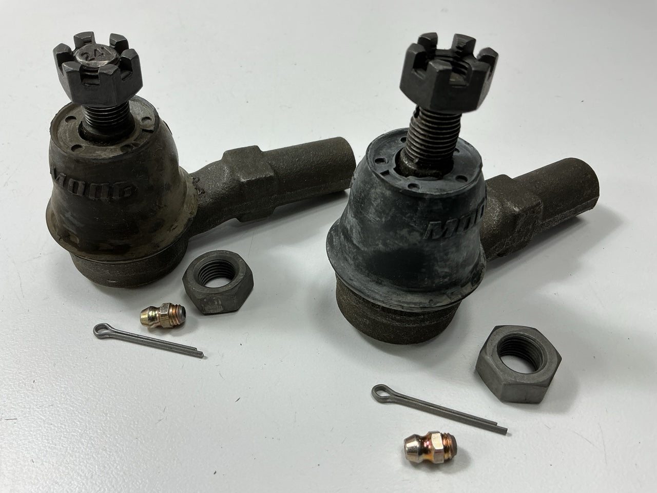 (2) NEW UNBOXED ES3048RL Outer Steering Tie Rod Ends For 1991-2003 Ford Escort