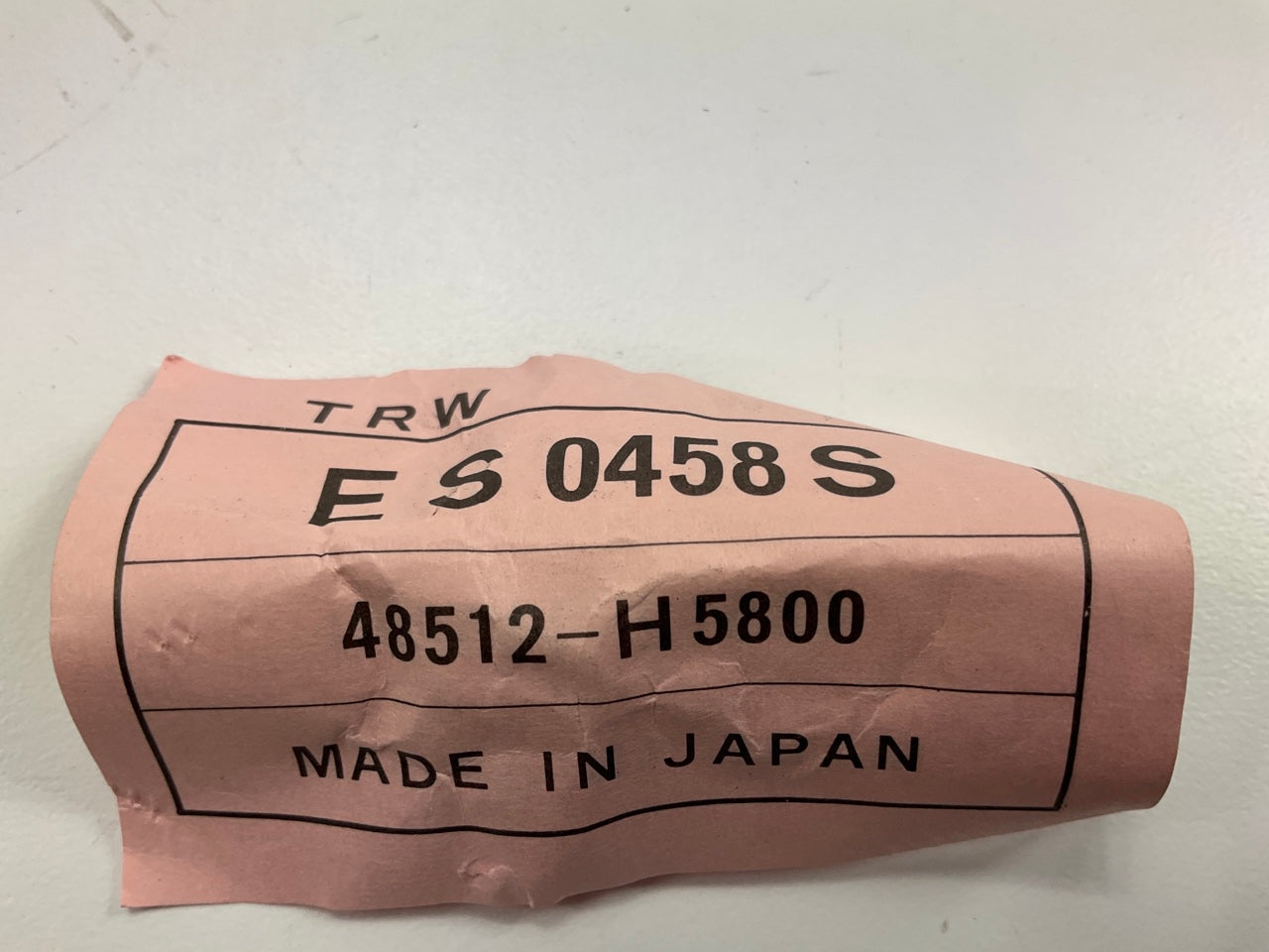 (2) NEW - UNBOXED ES458S Steering Tie Rod End Adjusting Sleeve - MADE IN JAPAN