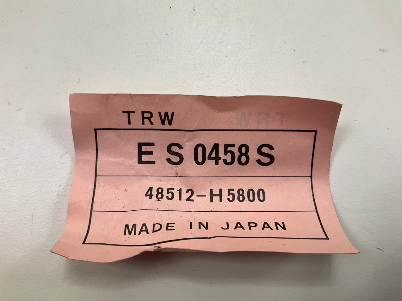 NEW - UNBOXED ES458S Steering Tie Rod End Adjusting Sleeve - MADE IN JAPAN