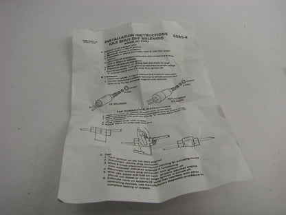 1973-1974 Corolla Fuel Shut-Off Solenoid (Carburetor Idle Stop Solenoid) ES66