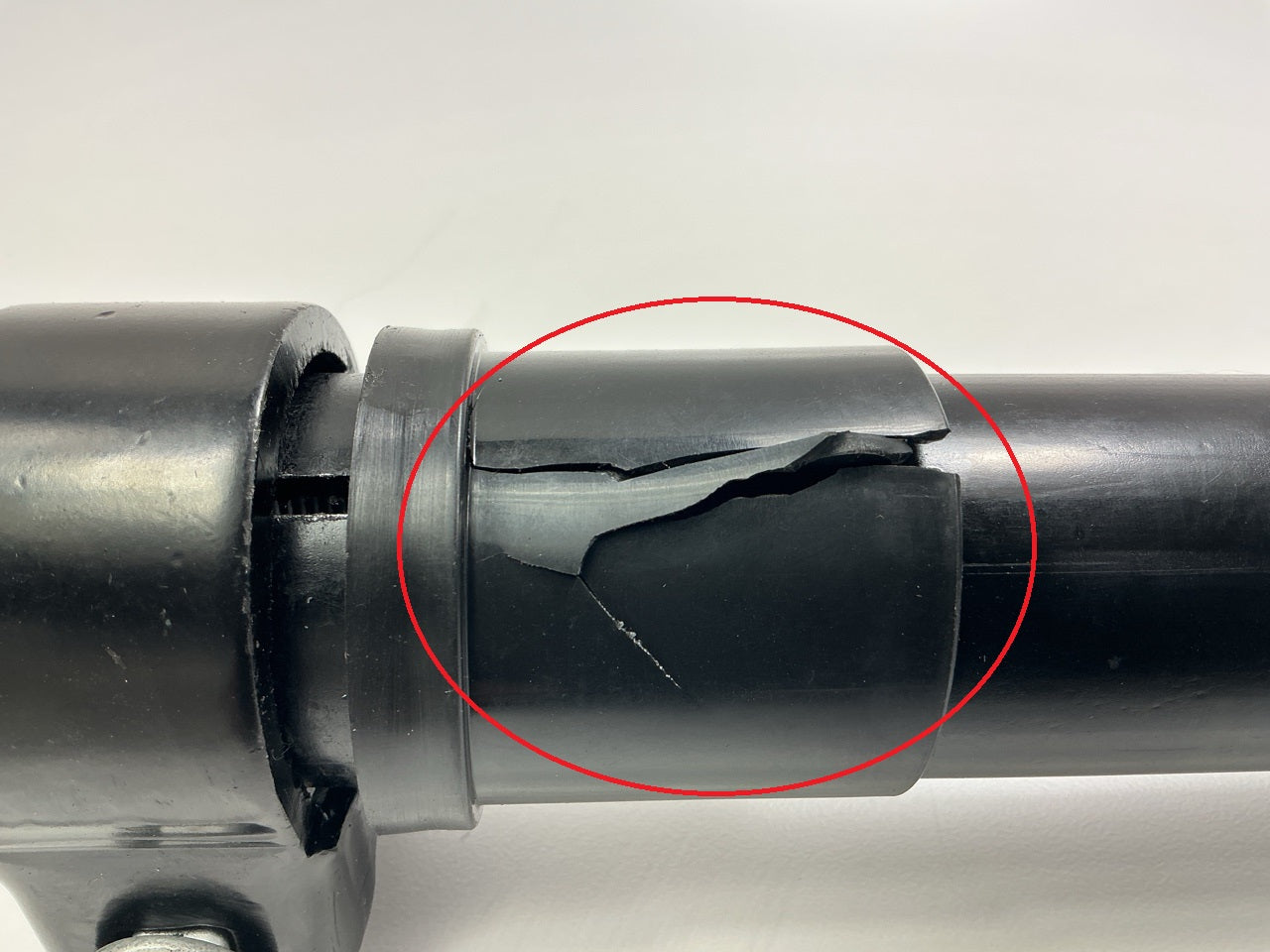 Cracked Plastic Piece See Photos ES800977S Steering Tie Rod End Adjusting Sleeve