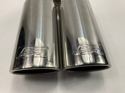 NEW UNBOXED DC Sport EX-2012 Stainless Steel Oval Slant Cut Bolt-on Exhaust Tip