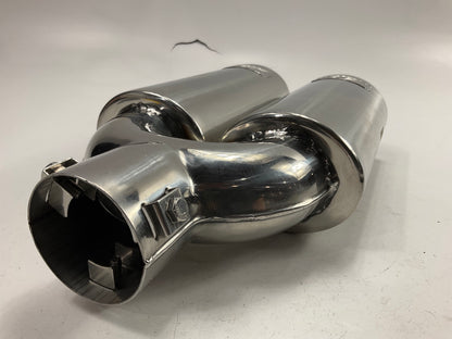 NEW UNBOXED DC Sport EX-2012 Stainless Steel Oval Slant Cut Bolt-on Exhaust Tip