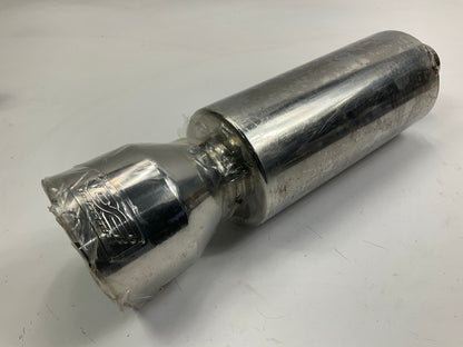 Unboxed DC Sport EX5018 Bully Exhaust Muffler, 2'' Inlet, 4-1/4'' Outlet, 19'' Long
