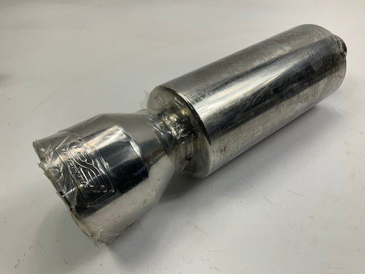 Unboxed DC Sport EX5018 Bully Exhaust Muffler, 2'' Inlet, 4-1/4'' Outlet, 19'' Long