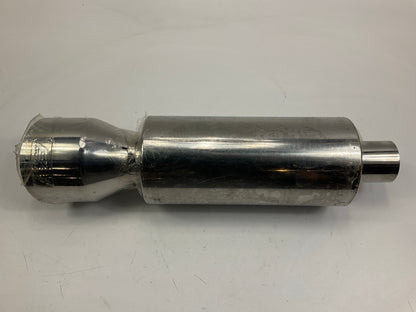 Unboxed DC Sport EX5018 Bully Exhaust Muffler, 2'' Inlet, 4-1/4'' Outlet, 19'' Long