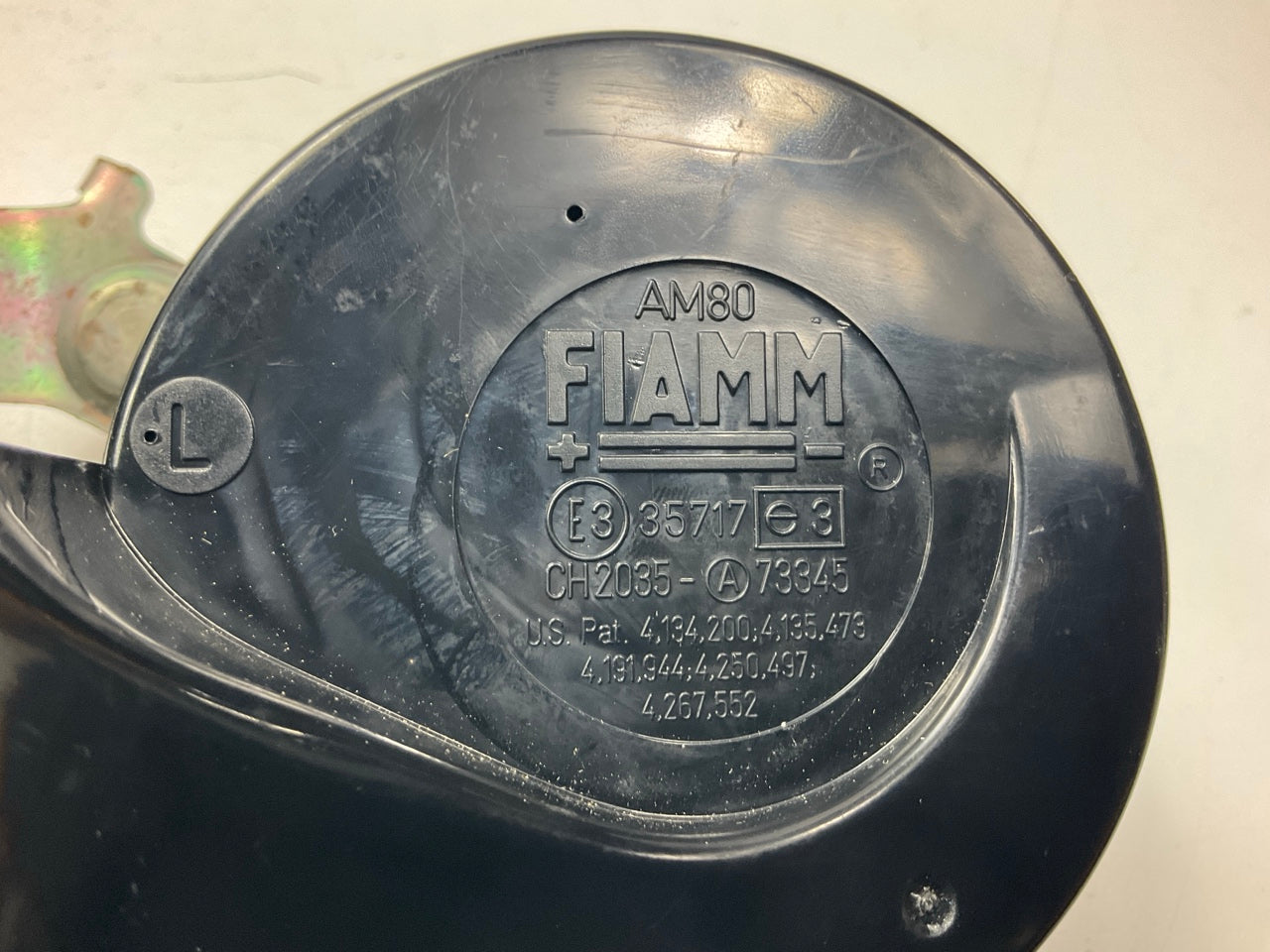 NEW UNBOXED OEM Ford F03Z-13832-B Low & High Note Horn Set - 88-90 Escort