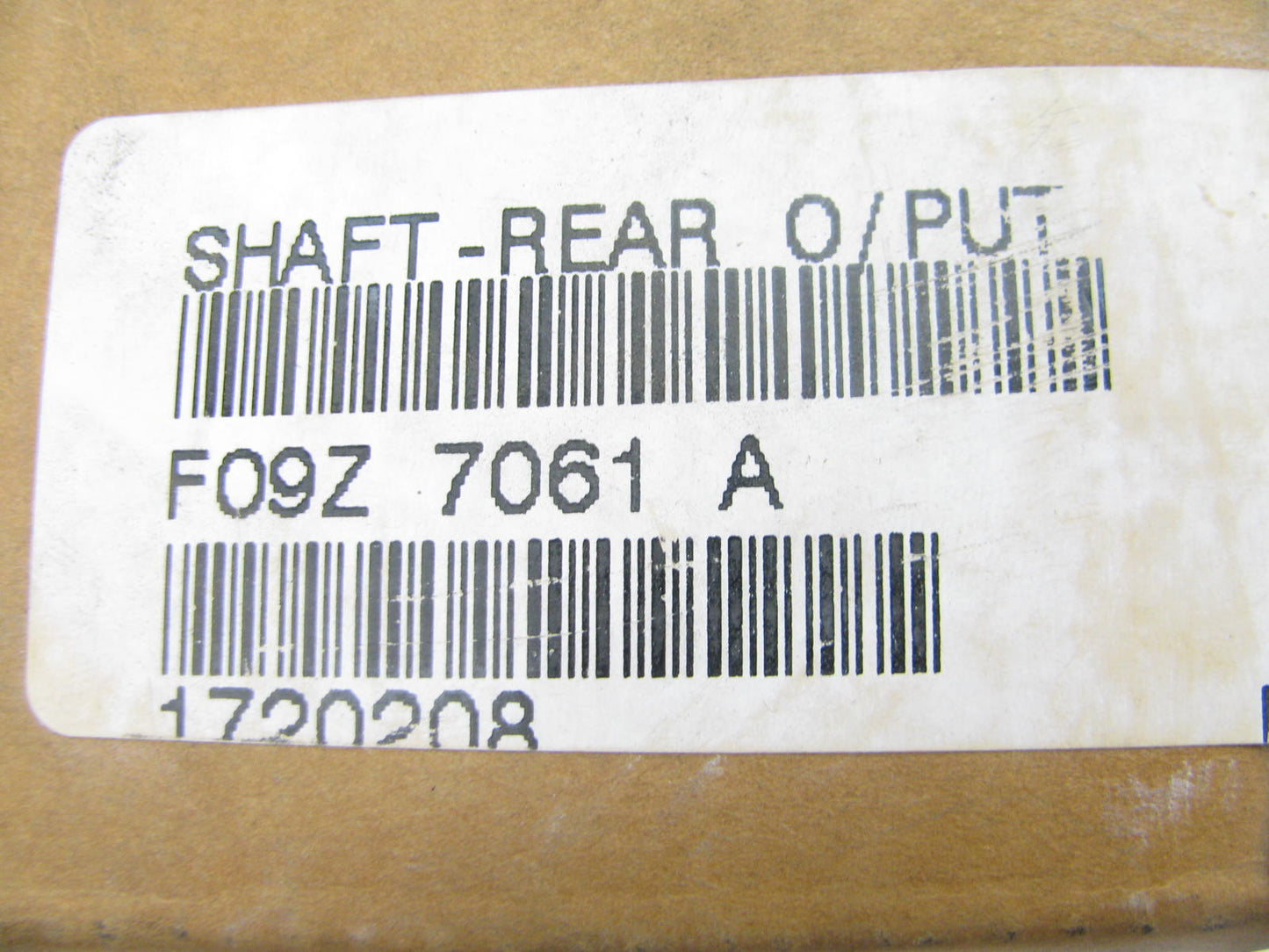 NEW - OEM Ford Dana 28 Spicer Transfer Case Rear Output Shaft 1990-1995 Aerostar
