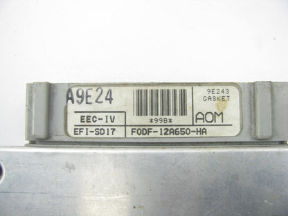 OUT OF BOX - Ford F0DF-12A650-HA Engine Control Module ECM 90-92 Probe 3.0L - AT