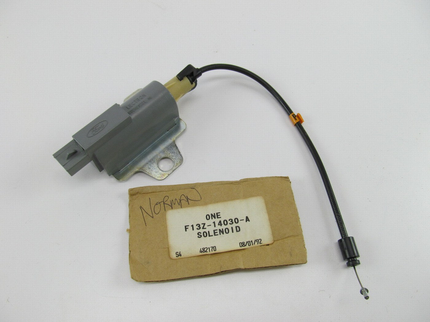 NEW - OUT OF BOX FORD F13Z-14030-A Trunk Release Solenoid 1984-94 Tempo & Topaz