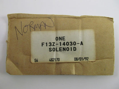 NEW - OUT OF BOX FORD F13Z-14030-A Trunk Release Solenoid 1984-94 Tempo & Topaz