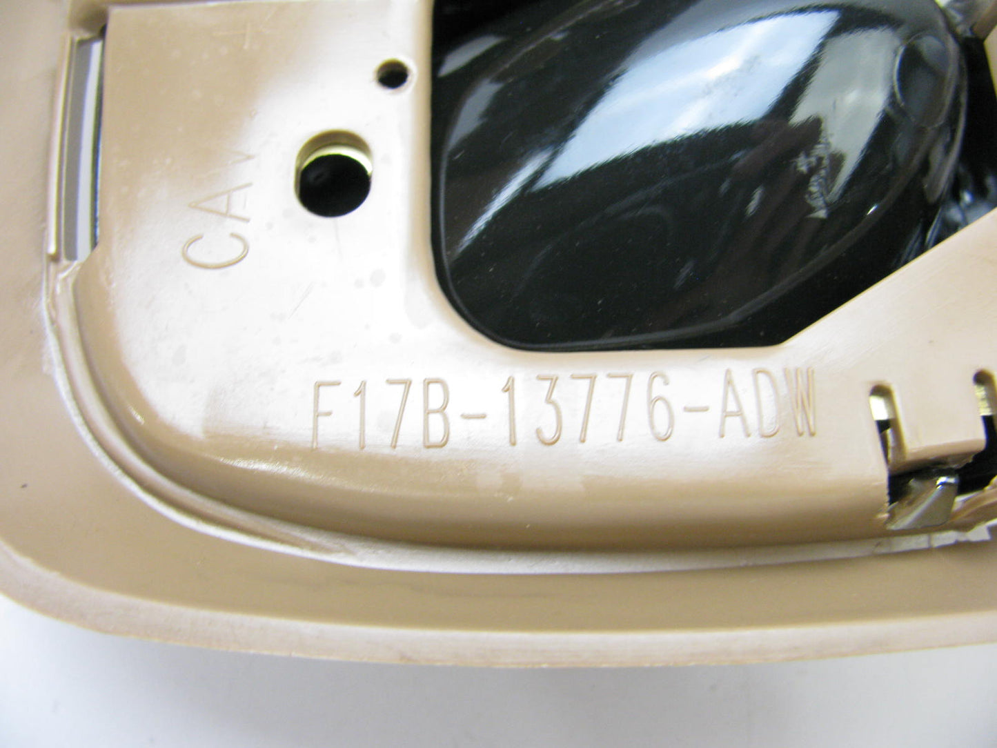 NEW - OUT OF BOX - OEM Ford F17B-13776-ADW TAN Dome Light Map Lamp