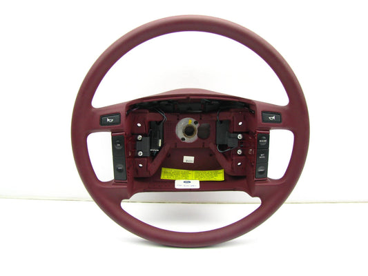 NOS 1991-92 Lincoln Continental BURGUNDY Wheel W/ Cruise Control Switch