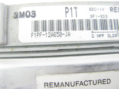 REMAN - OUT OF BOX F1PF-12A650-JA Engine Control Module 1989-1991 Ford 5.0L-V8