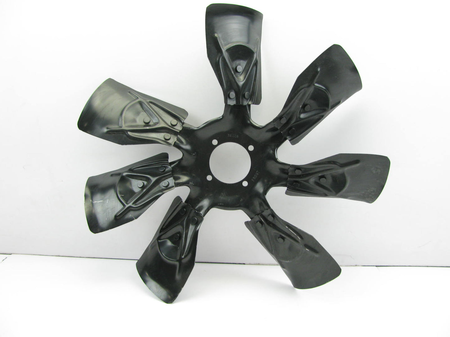 NEW - OUT OF BOX - OEM Ford F2AE-8600-AC 7-blade Metal Engine Cooling Fan