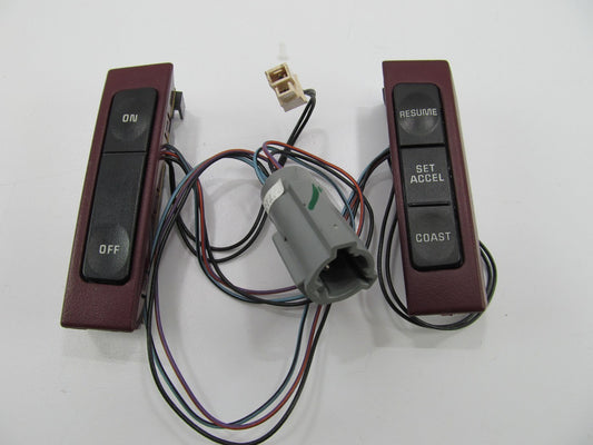 UNBOXED FORD F2AZ-9C888-CA Cruise Control Switch (BURGUNDY) 92-95 Crown Victoria