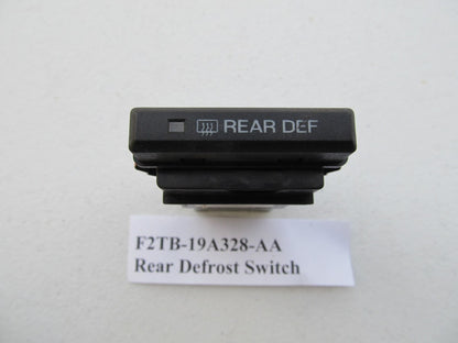 NEW - OUT OF BOX - OEM Ford F2TB-19A328-AA Rear Defroster Control Switch