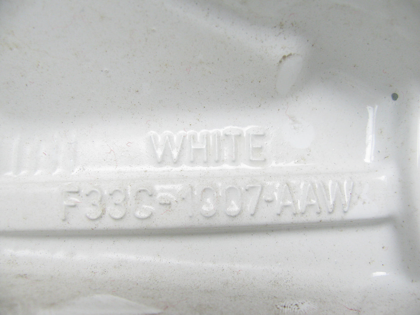 COSMETIC SCUFF - NOS OEM 1992-1994 Topaz Tempo Factory Alloy White Wheel Rim