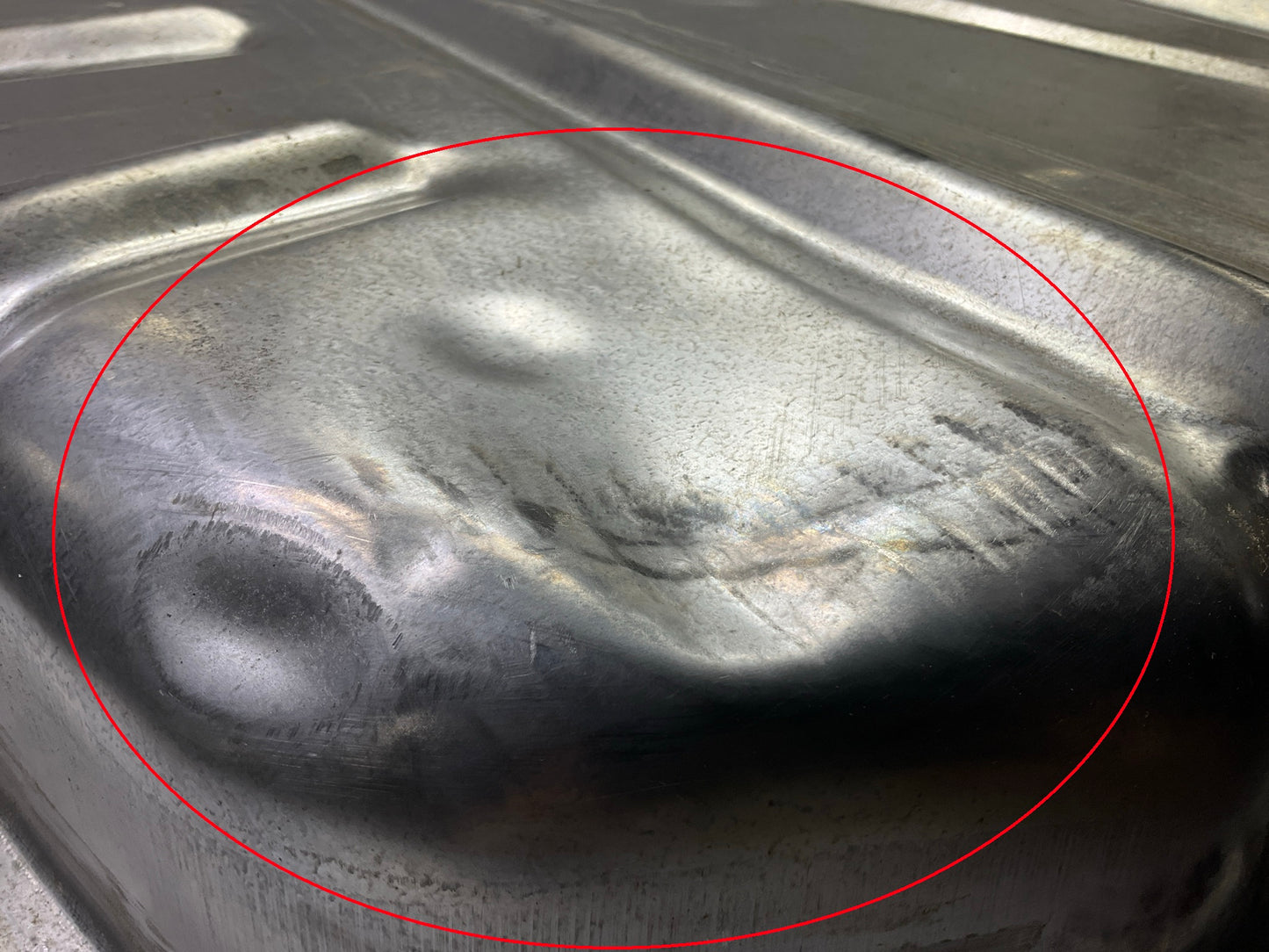 Some Dents On The Bottom, See Photos - F39G Fuel Gas Tank