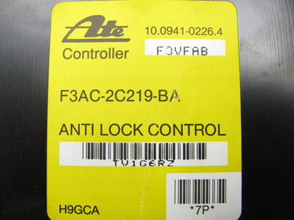 NEW - OUT OF BOX - OEM Ford F3AC-2C219-BA Anti-lock Brake ABS Control Module