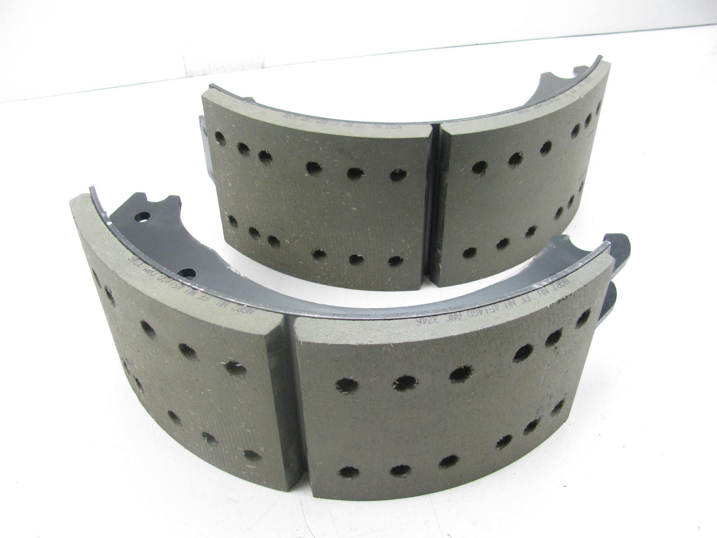 RELINED FERODO F4514QNU Drum Brake Shoes For Meritor 16-1/2'' X 6'' ''Q'' Brakes