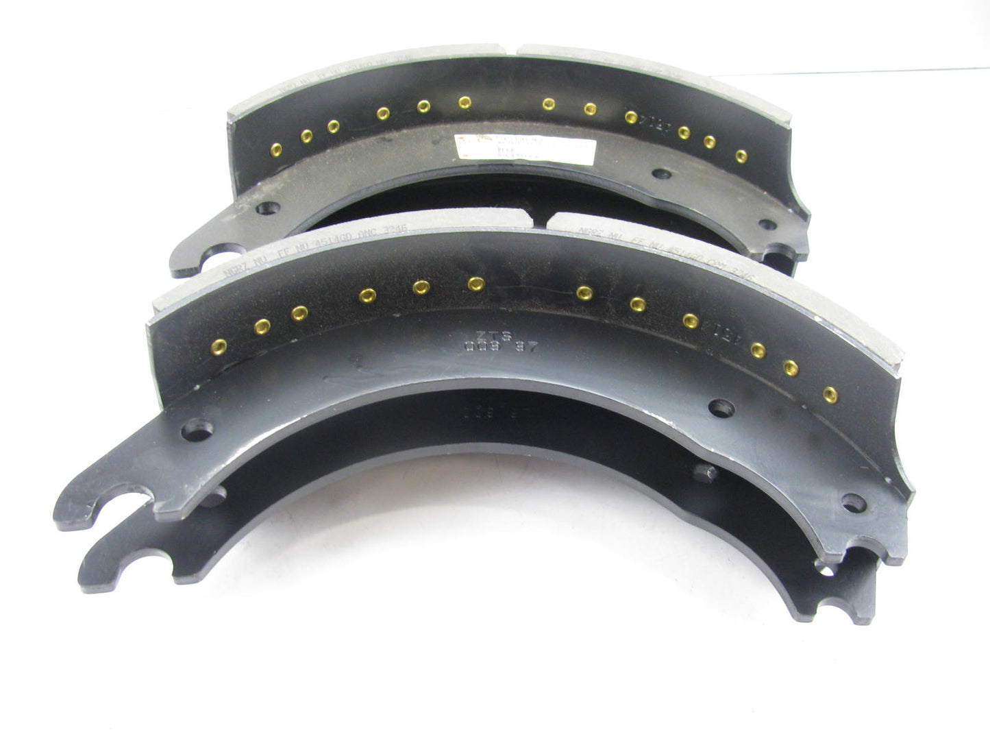 RELINED FERODO F4514QNU Drum Brake Shoes For Meritor 16-1/2'' X 6'' ''Q'' Brakes
