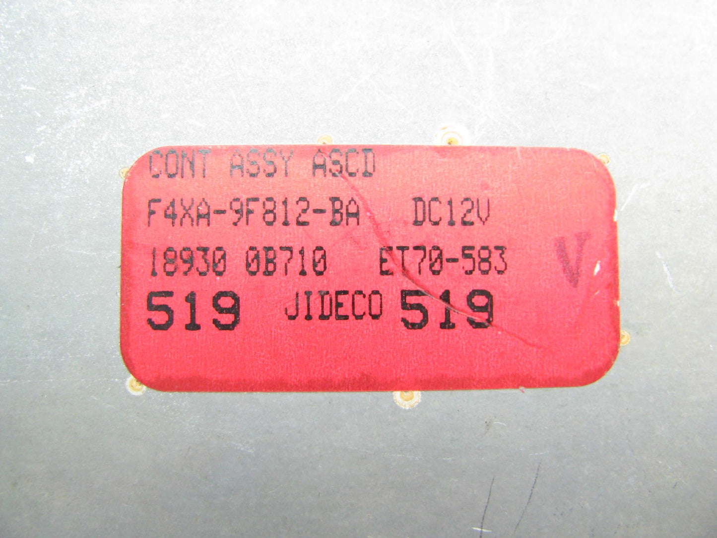 New - OUT OF BOX - OEM Ford F4XA-9F812-BA Auto Cruise Control Module